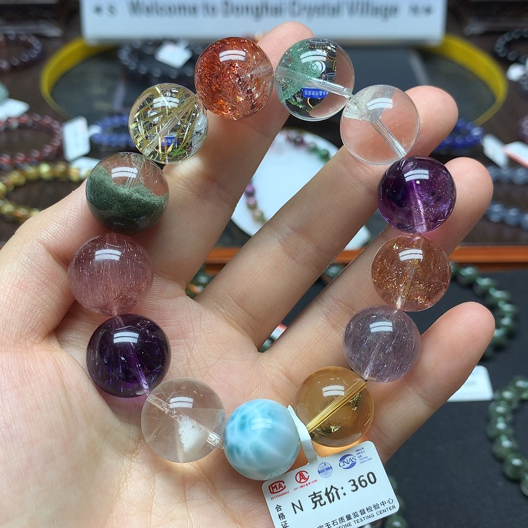 水晶手链未镶嵌手链