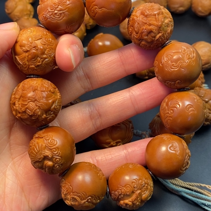 橄榄核手串/手链情*站群仙手串