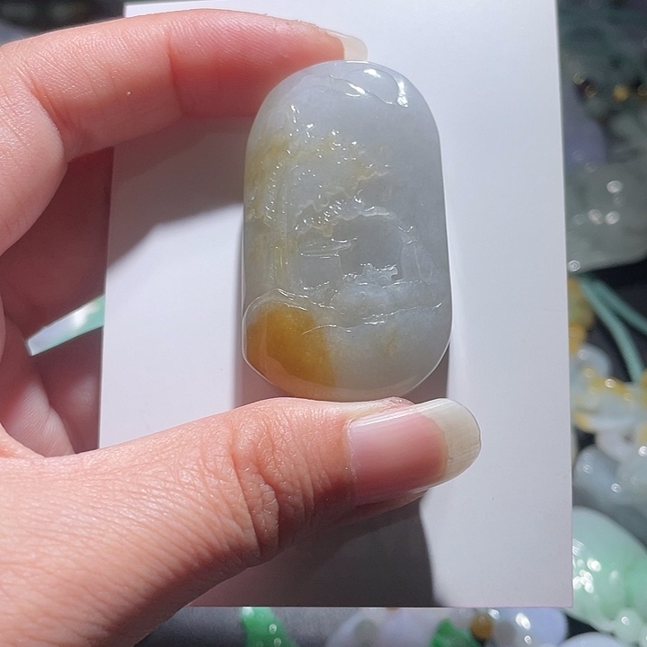 颈饰未镶嵌翡翠天