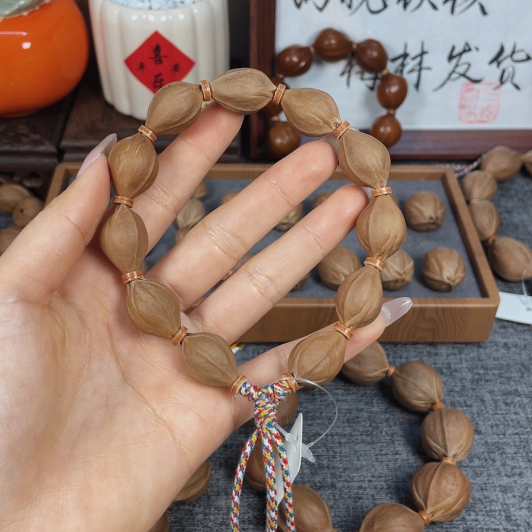 大***帆手串橄榄核梅林铁核1421