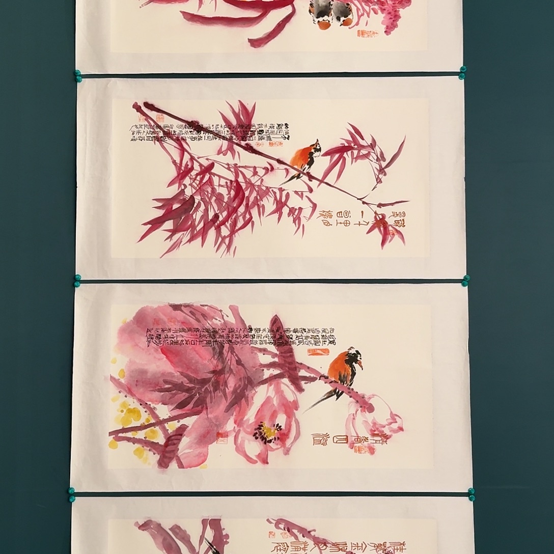 国画邹老师的作品