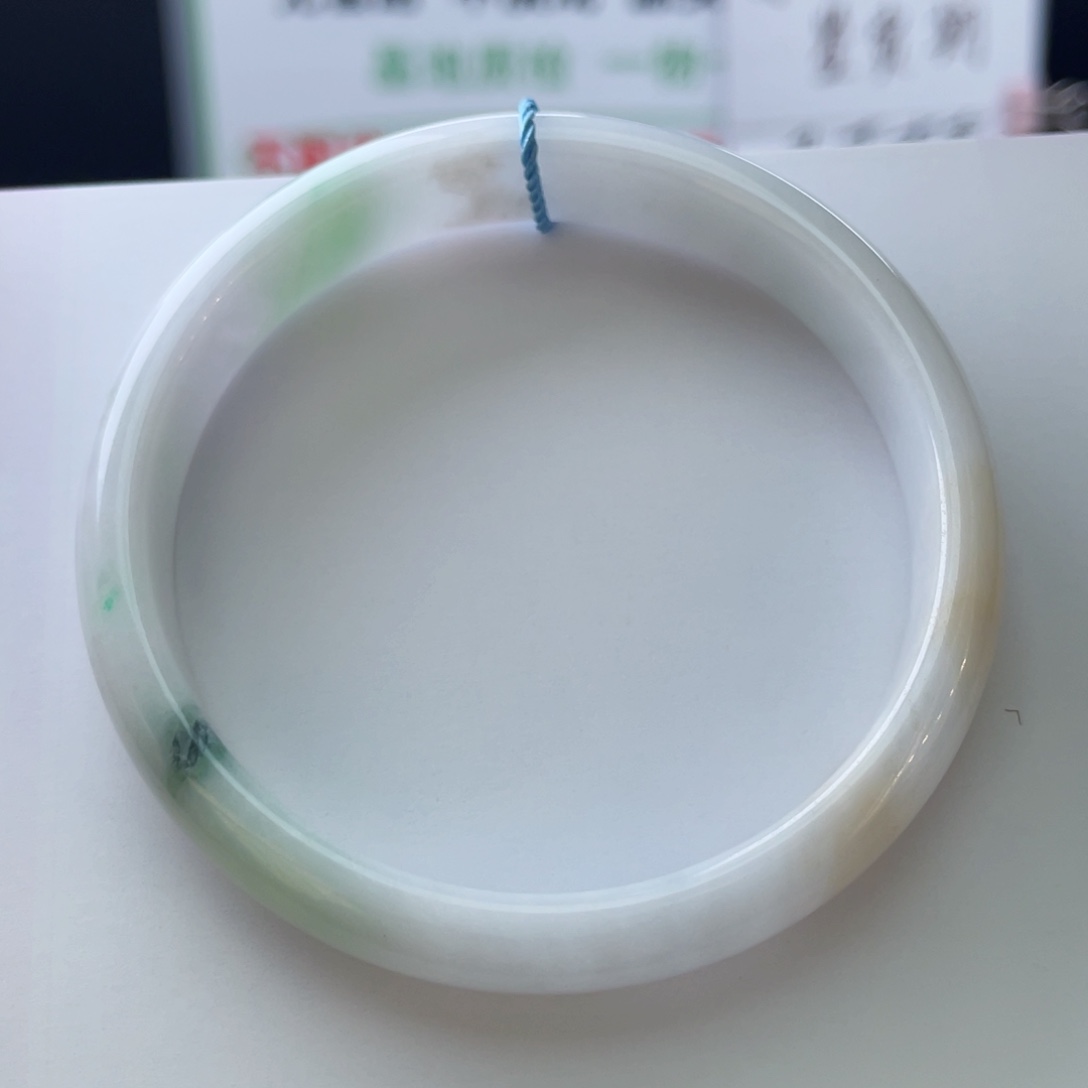 咖***～翡翠未镶嵌手镯57