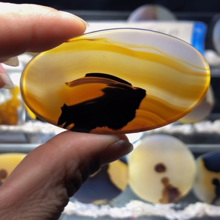 合金玛瑙/玉髓珠宝奇石97