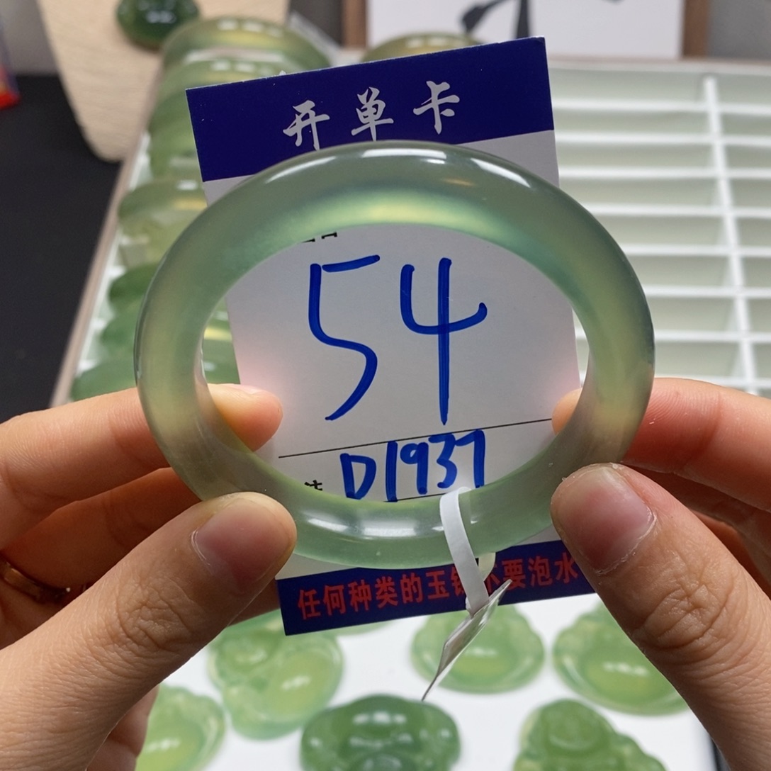 蛇纹石玉手镯未镶嵌媛*