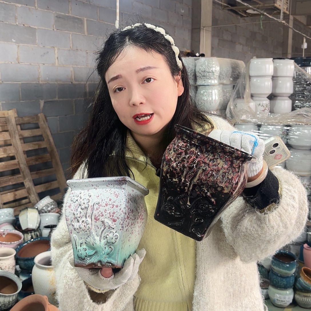 正品两个高17/14红陶