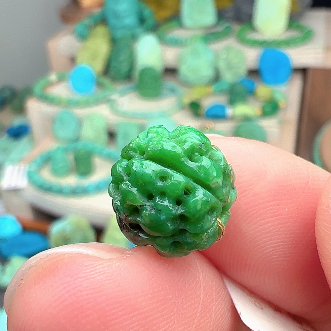 绿松石未镶嵌主播万珍