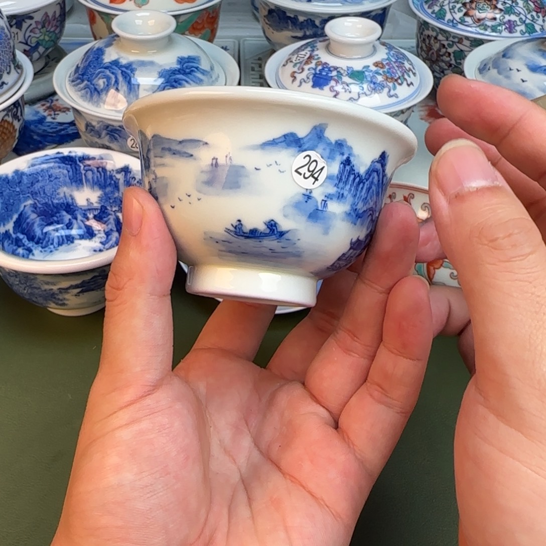 彦祖纯手工手绘茶具194