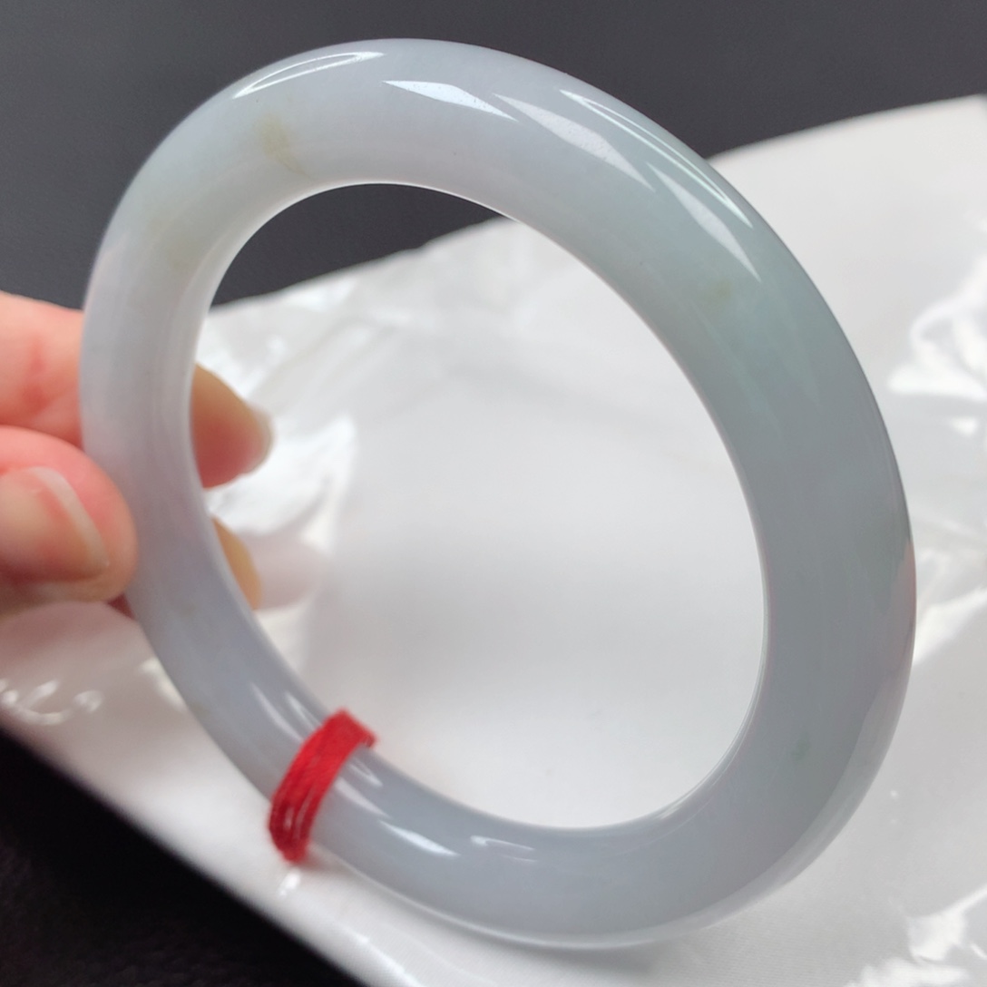 【闪购商品】翡翠手镯未镶嵌35号圆条xs58