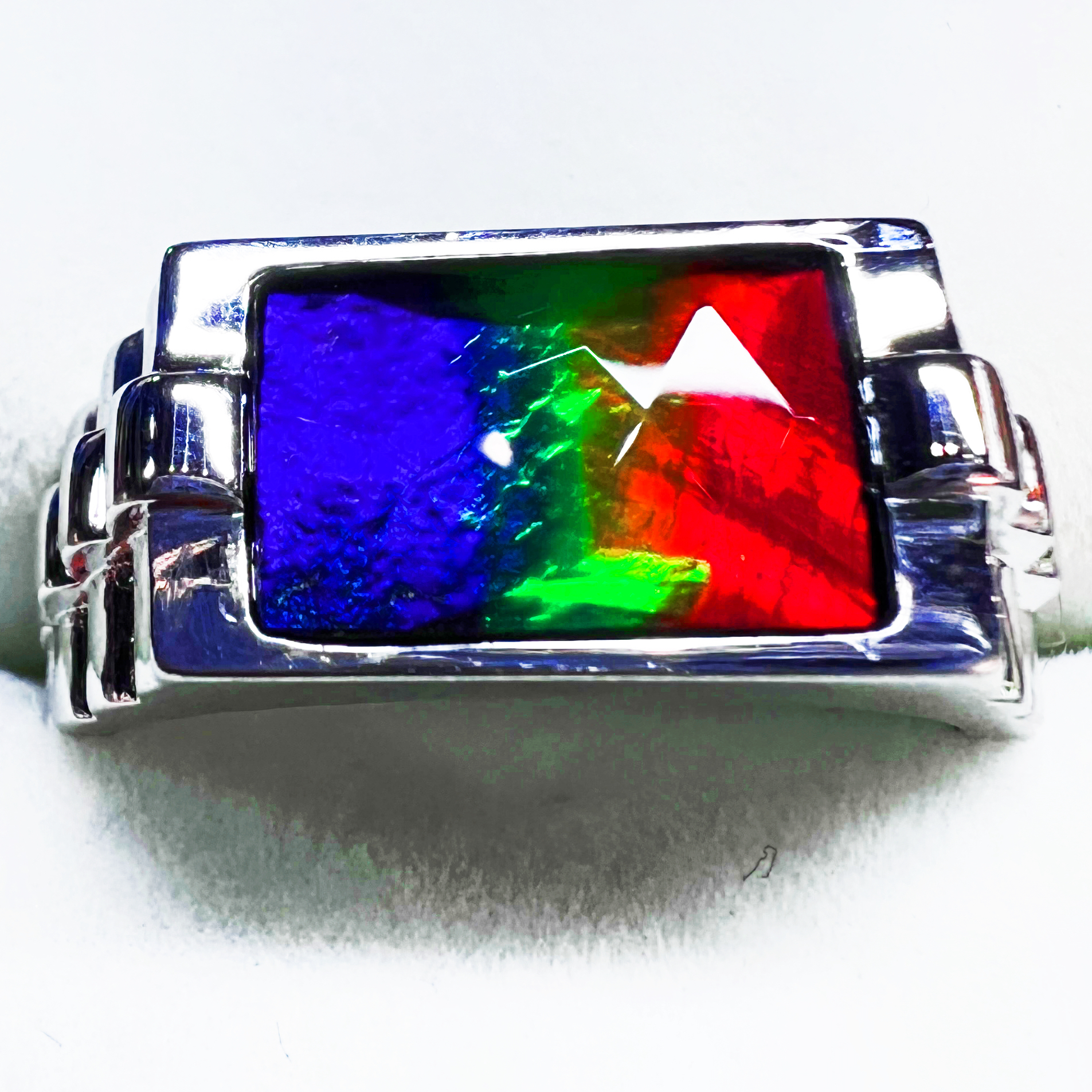 【斑彩】12mm 加拿大 内直径21.8mm N-12 JZ 贝壳创意饰品 E22