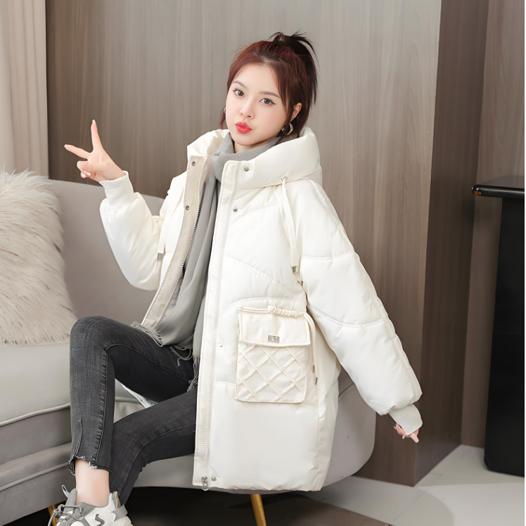 601-610【语铃服饰】秋冬厚外套 颗粒绒 棉服 大衣 西装通勤款