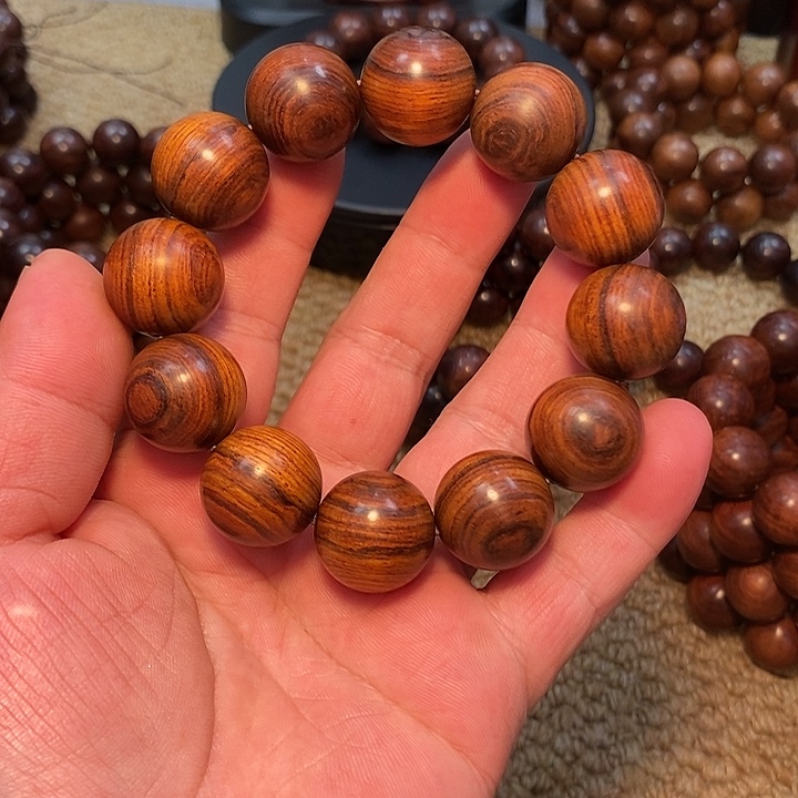 福***成黄花梨/降香黄檀手串/手链