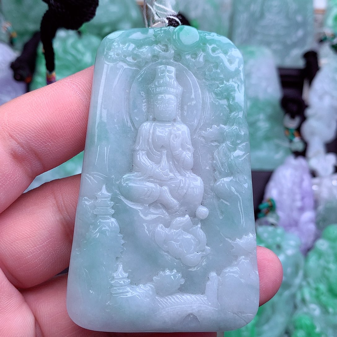 翡翠吊坠(不含链)未镶嵌