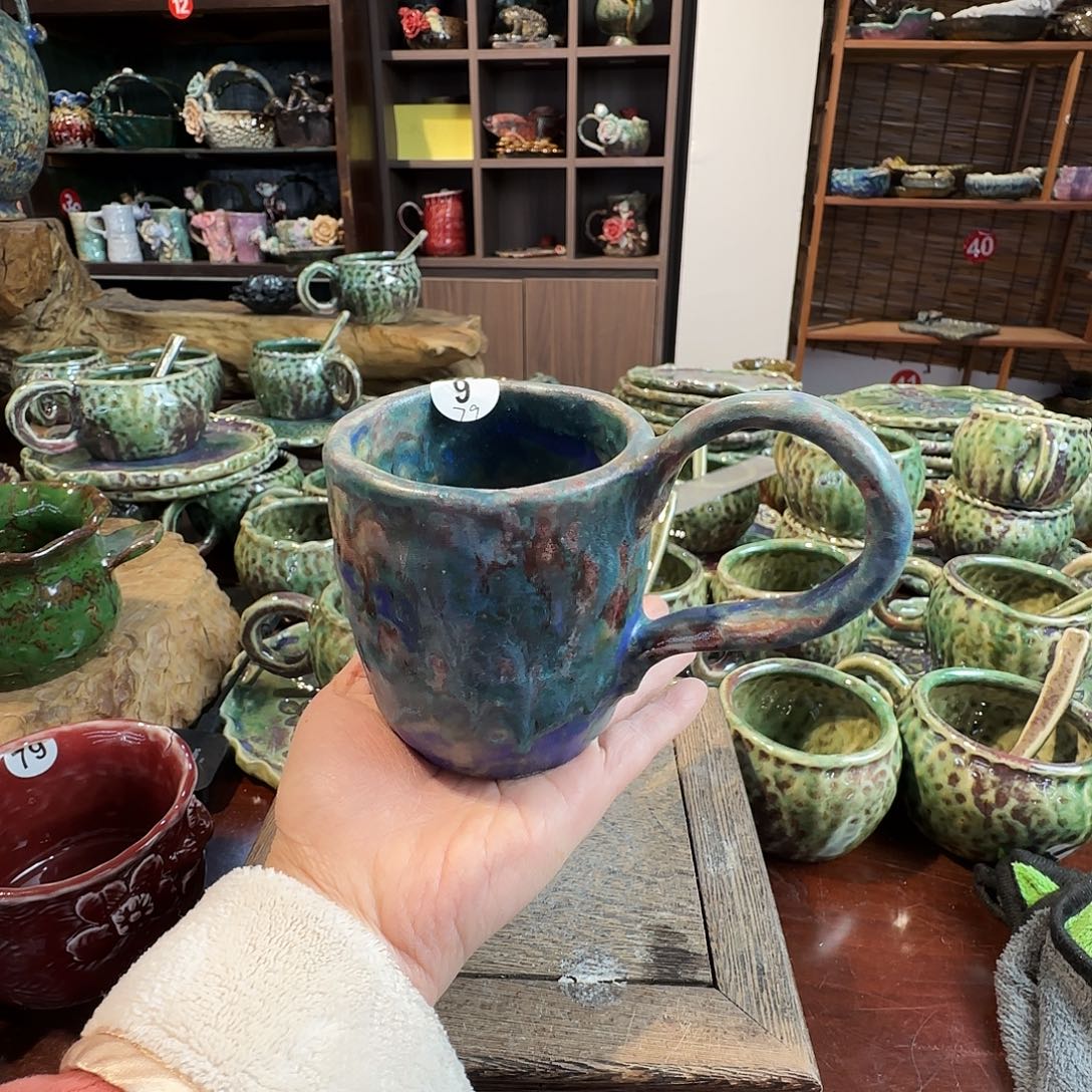 纯手工咖啡杯，餐具