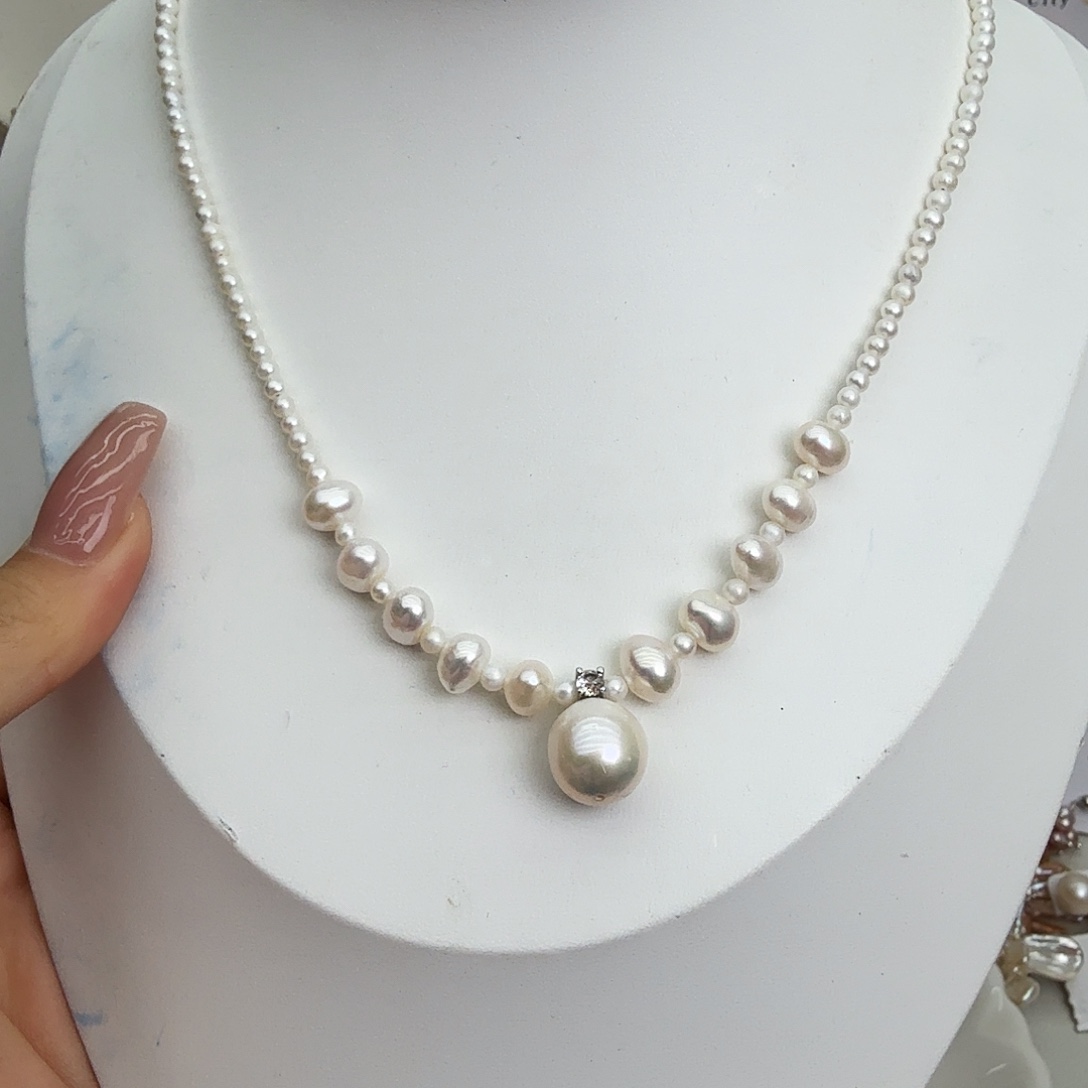 颈饰淡水珍珠未镶嵌