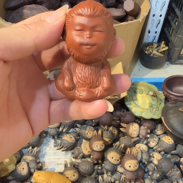 紫砂茶宠雕塑瑕疵茶宠
