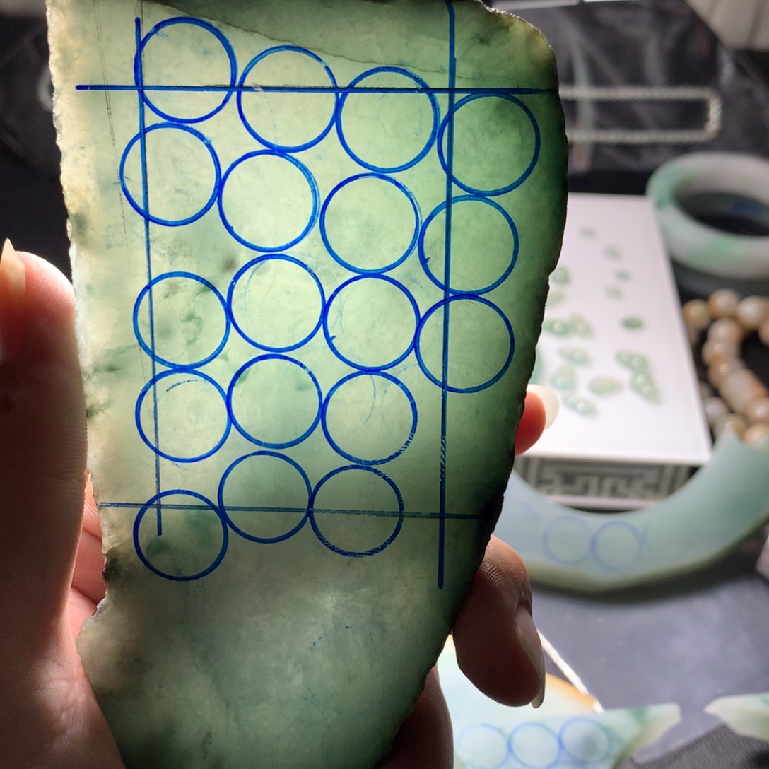 红***客定制翡翠未镶嵌翡翠
