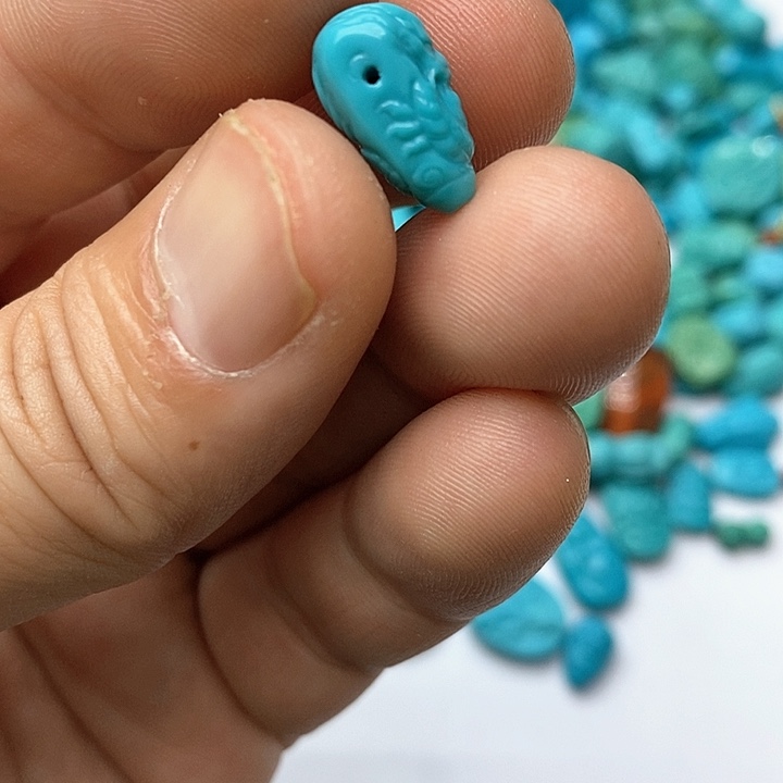 绿松石珠宝奇石未镶嵌