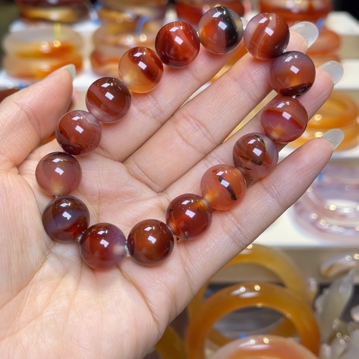 玛瑙/玉髓手镯未镶嵌