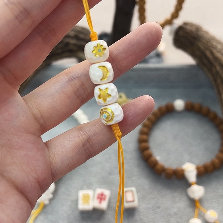 鹿骨手串/手链日月星辰