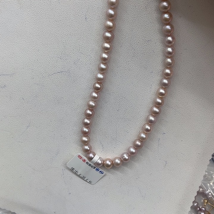 淡水珍珠未镶嵌颈饰00505