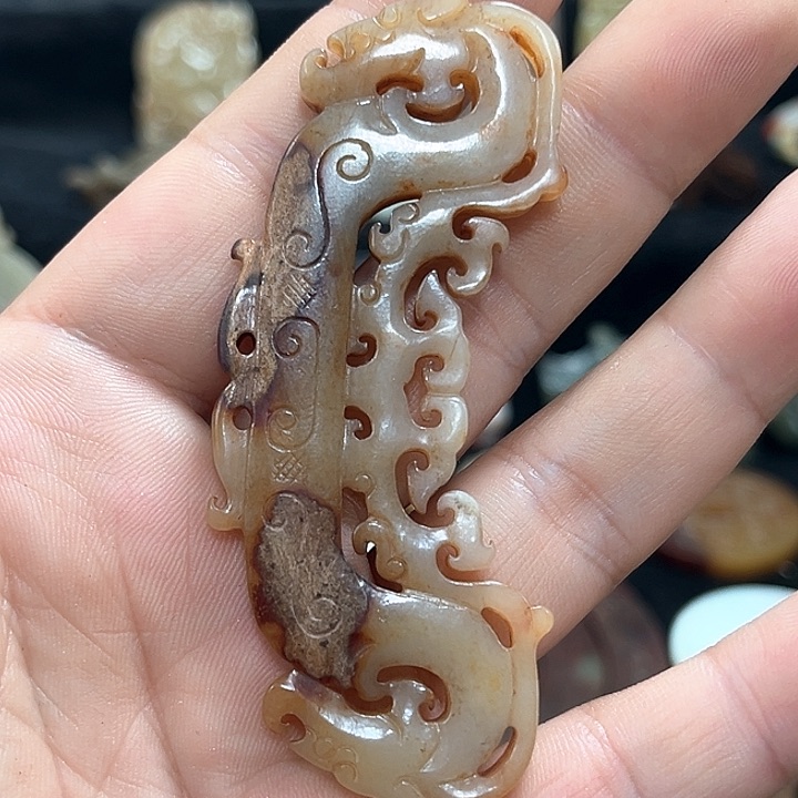 和田玉挂件未镶嵌