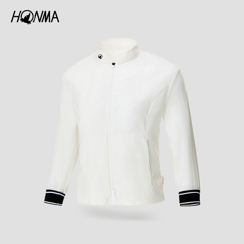 【专业高尔夫】HONMA女士外套七分袖修身薄款HWJC302R614