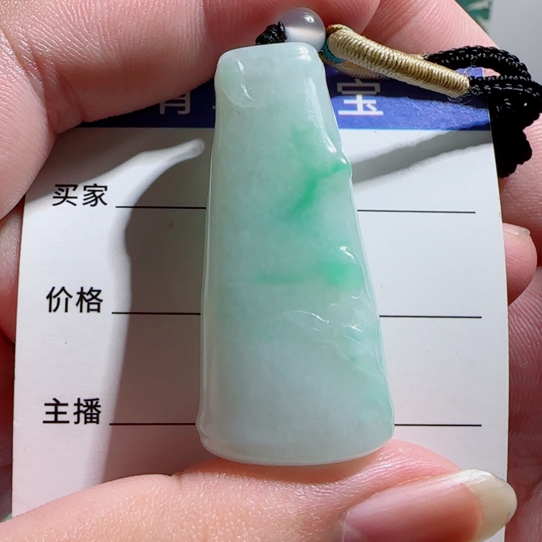 颈饰未镶嵌翡翠竹节