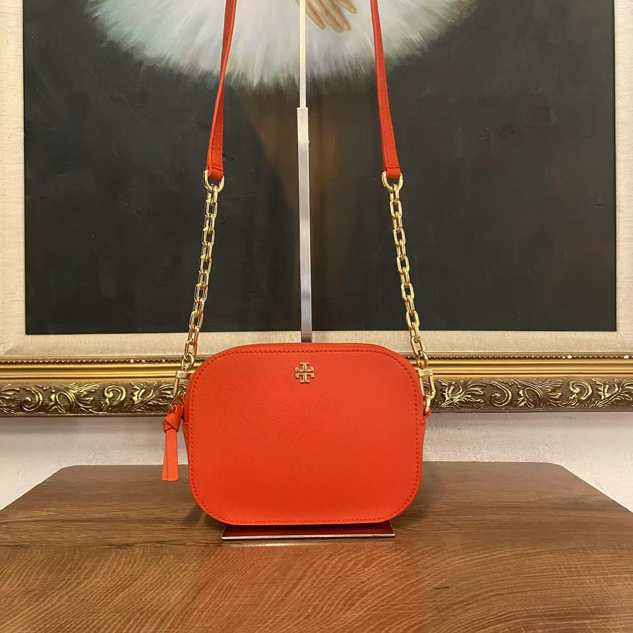 95新 TORY BURCH/汤丽柏琦 tb斜挎包/005604