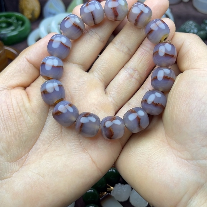 玛瑙/玉髓手链未镶嵌