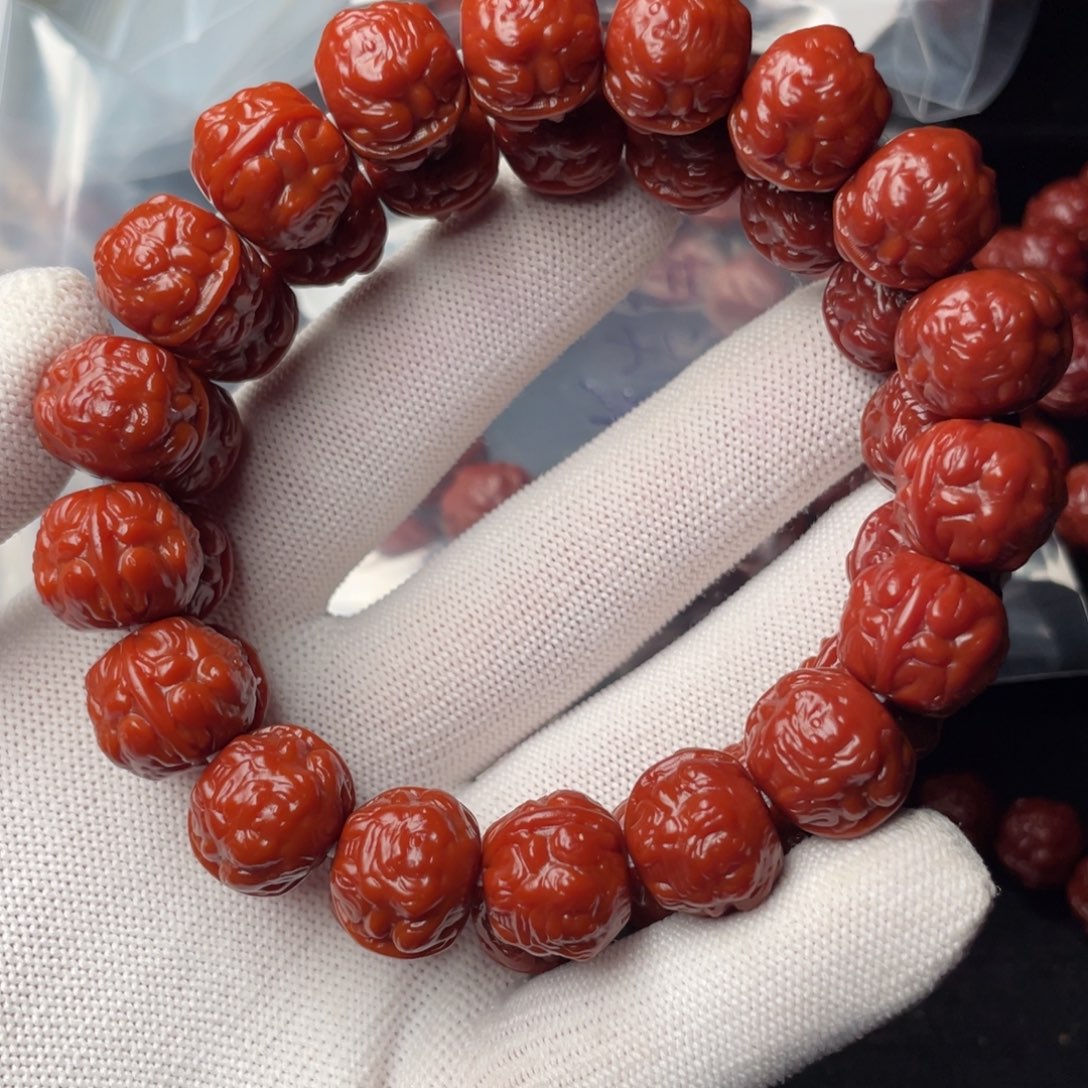 阳***光手串猴头核桃蟾王