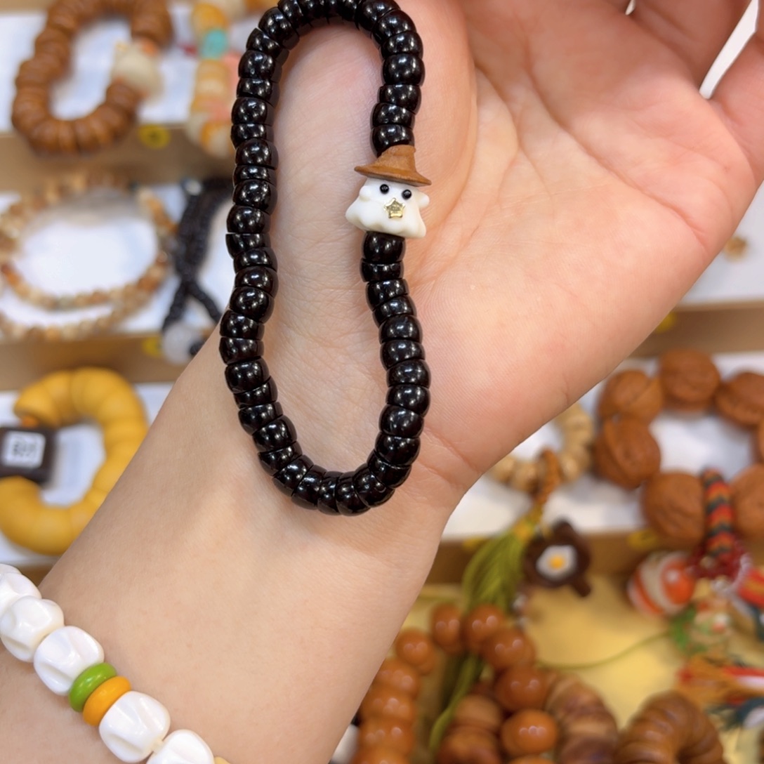 手串星月菩提椰蒂➕雪人