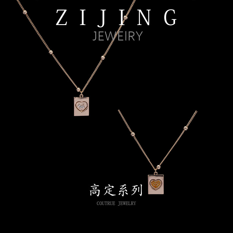 铜合金项链  CC9100 高定系列 项链 40+4CM