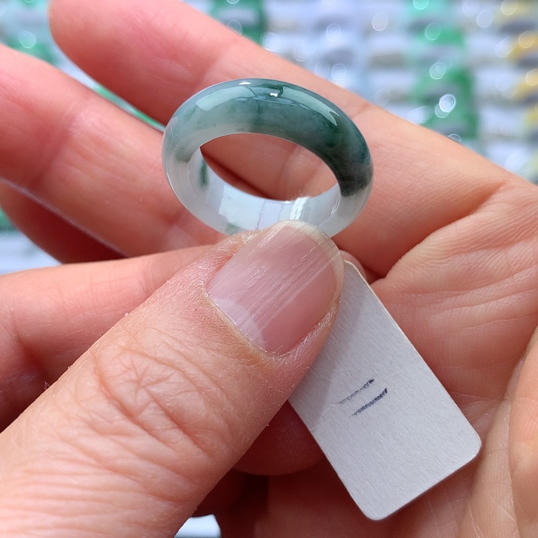 翡翠戒指未镶嵌11号