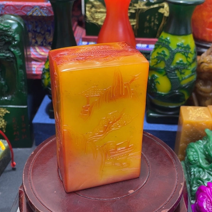 寿山石印石篆刻印章引首章闲章姓名章生日礼物