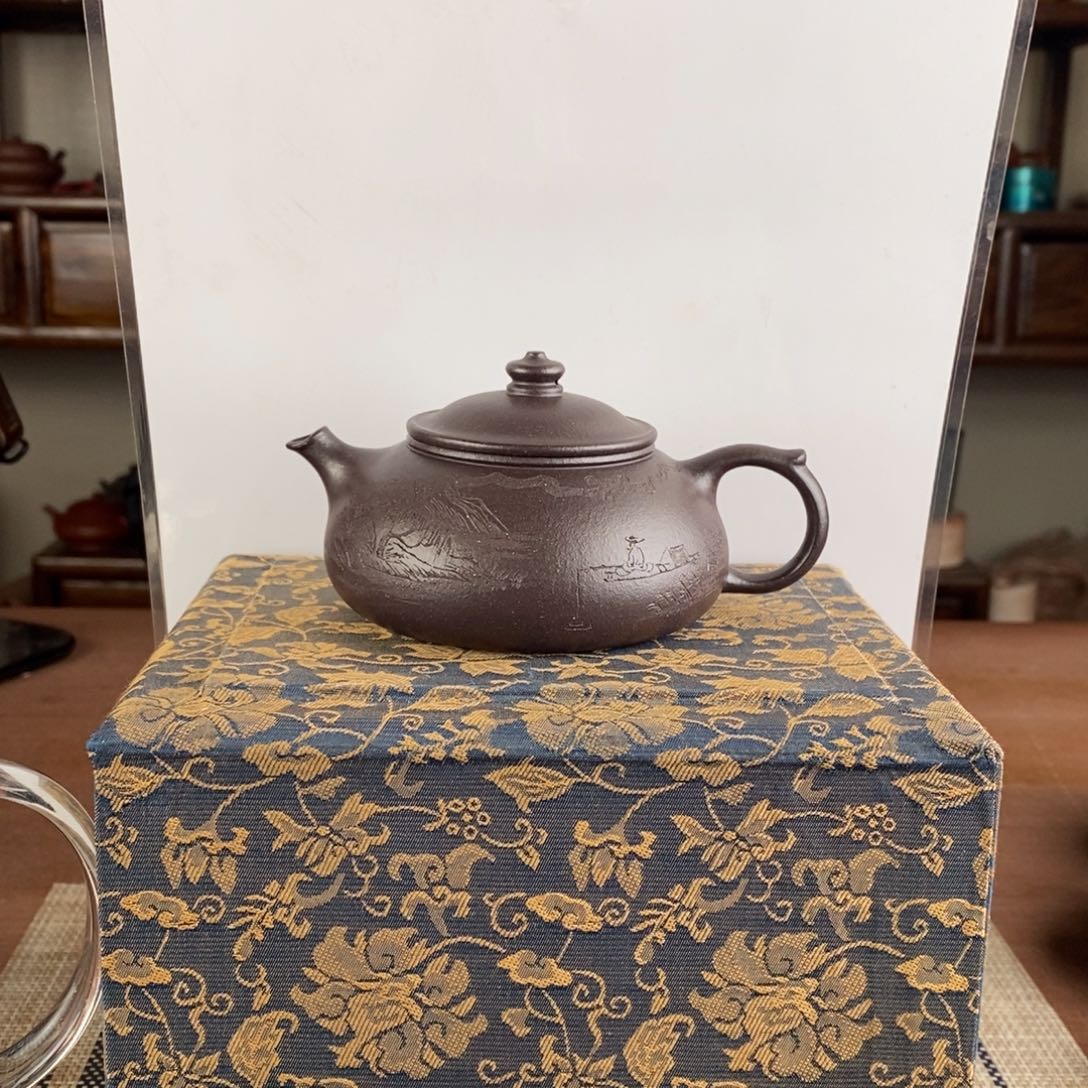 紫砂茶壶宜兴紫砂工艺美术精品