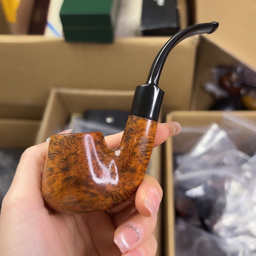 海***明华云石楠木烟斗专拍链接