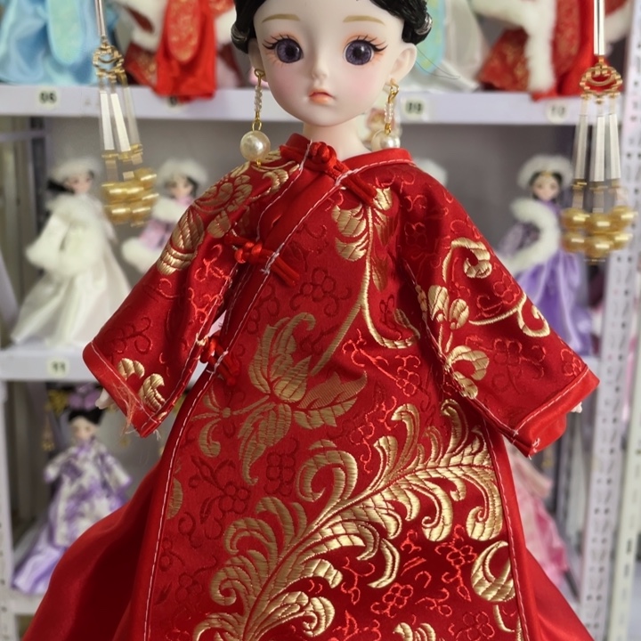 布艺漫美手工娃娃摆件礼品摆件娃娃好看