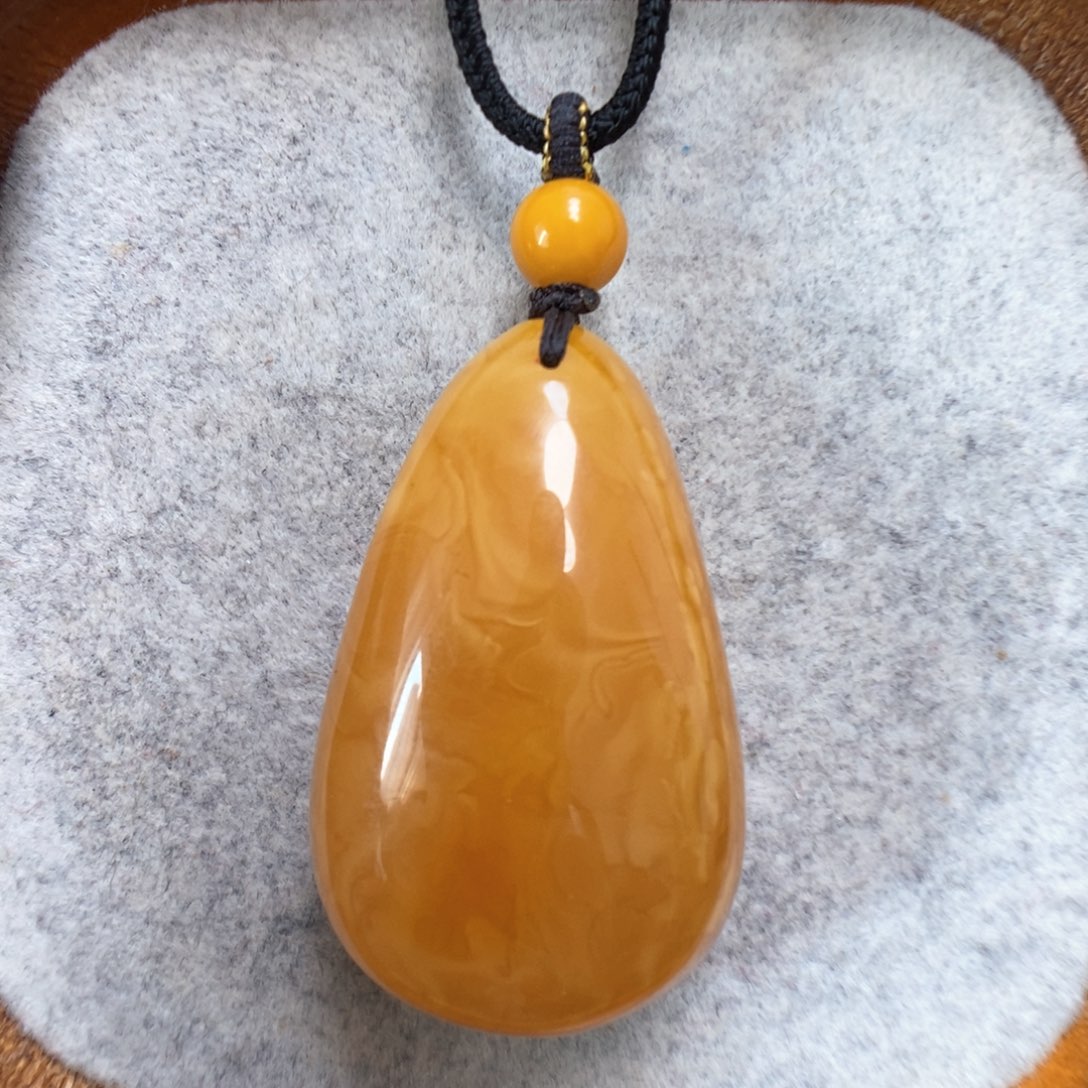 蜜蜡项链未镶嵌侯****衣蜜蜡吊坠