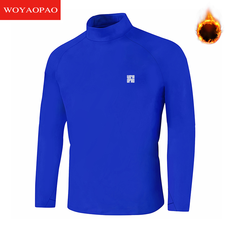 秋冬保暖男女款户外跑步运动训练服吸湿保暖拇指训练服长袖