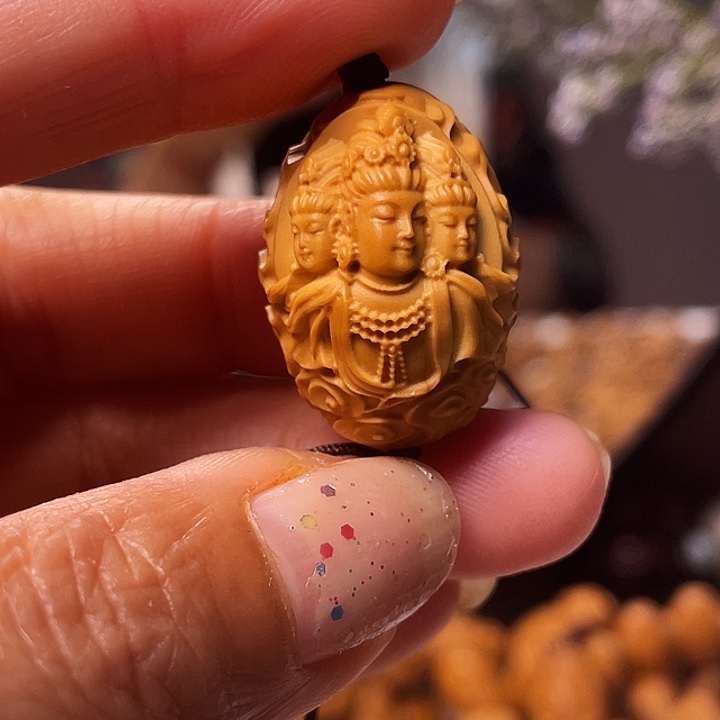 橄榄核吊坠橄榄核