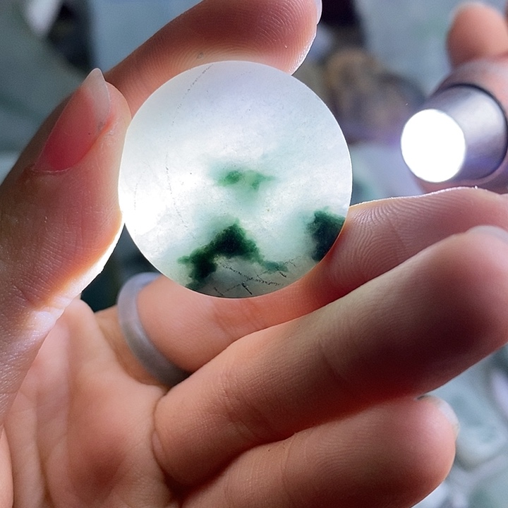 翡翠裸石纯天然翡翠