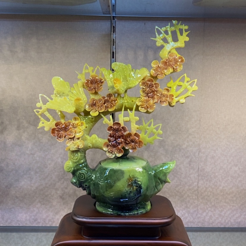 【闪购商品】蛇纹石玉摆件未镶嵌