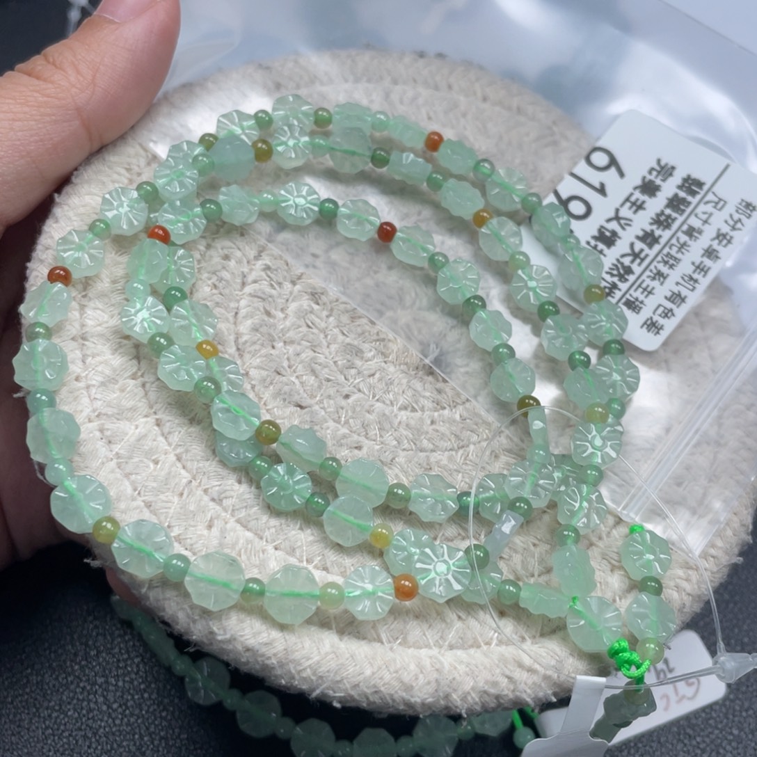 翡翠未镶嵌手链天然A货缅甸翡翠