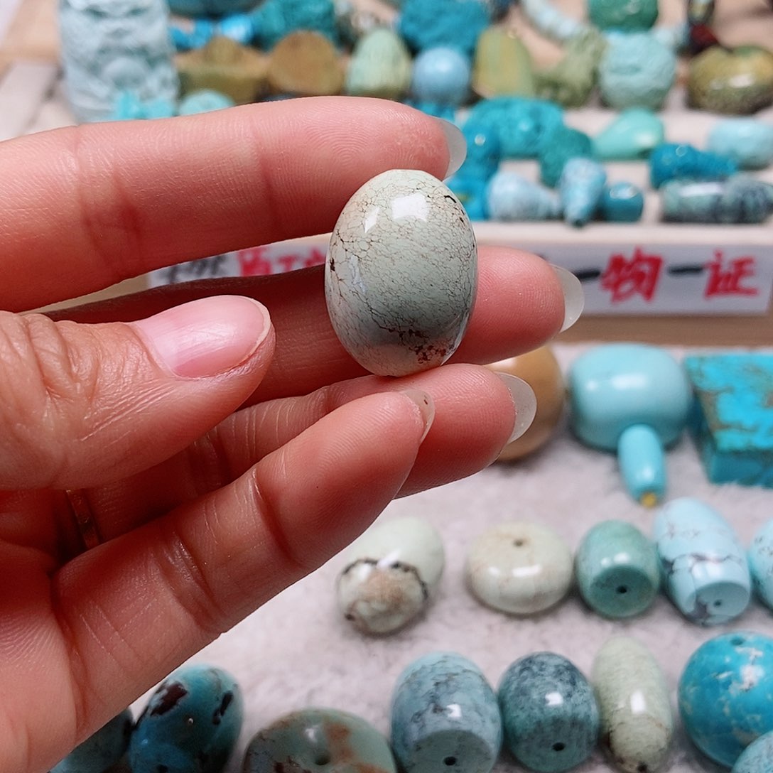 绿松石珠宝奇石未镶嵌
