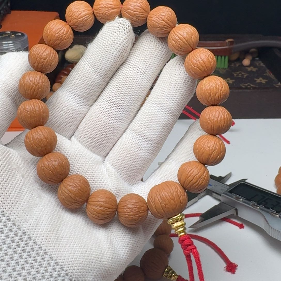 猴头核桃手串知*。14同尺磨盘