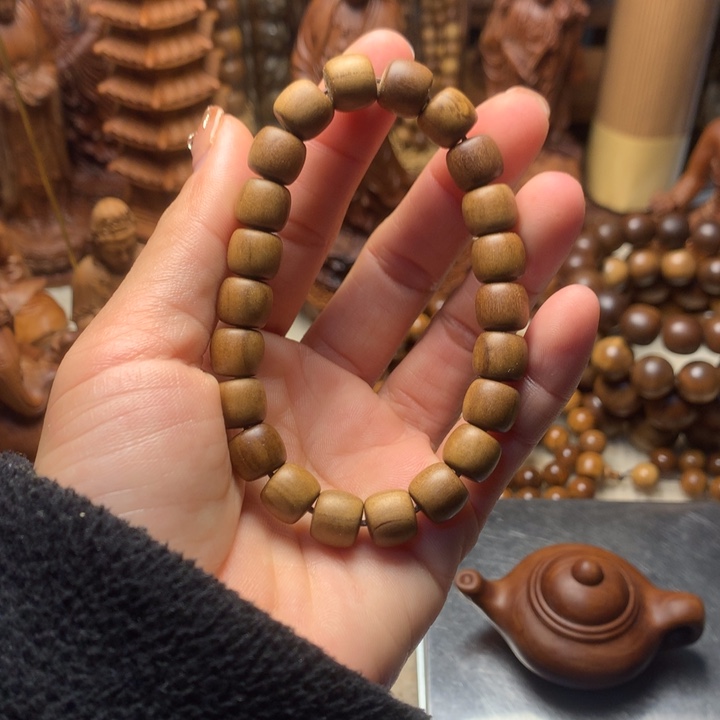 檀香木其他老山檀香手把件