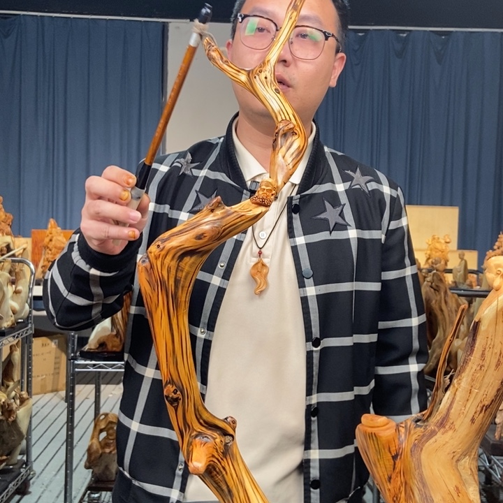 柏木（崖柏）随型摆件