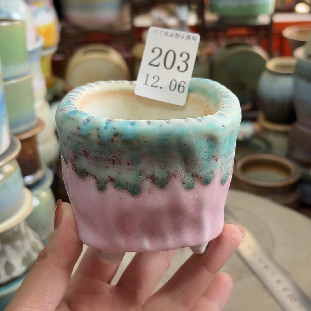 瓷片景德镇陶瓷手工制作口7高7.5