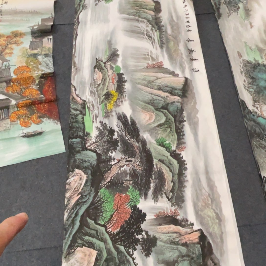 国画处理作品看好再拍哦
