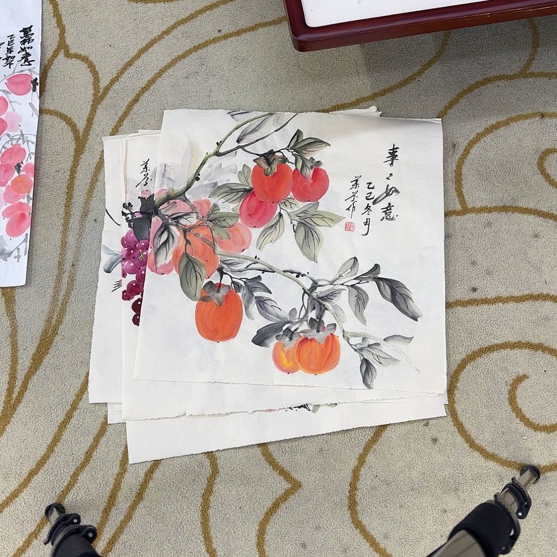 国画吴兰芬50斗方艺